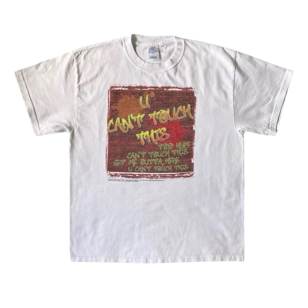Vintage 1990 MC Hammer Graphic Rap T-Shirt 🎤